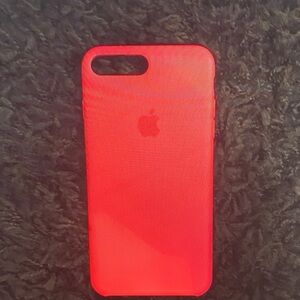 Apple Bright Red iPhone Case